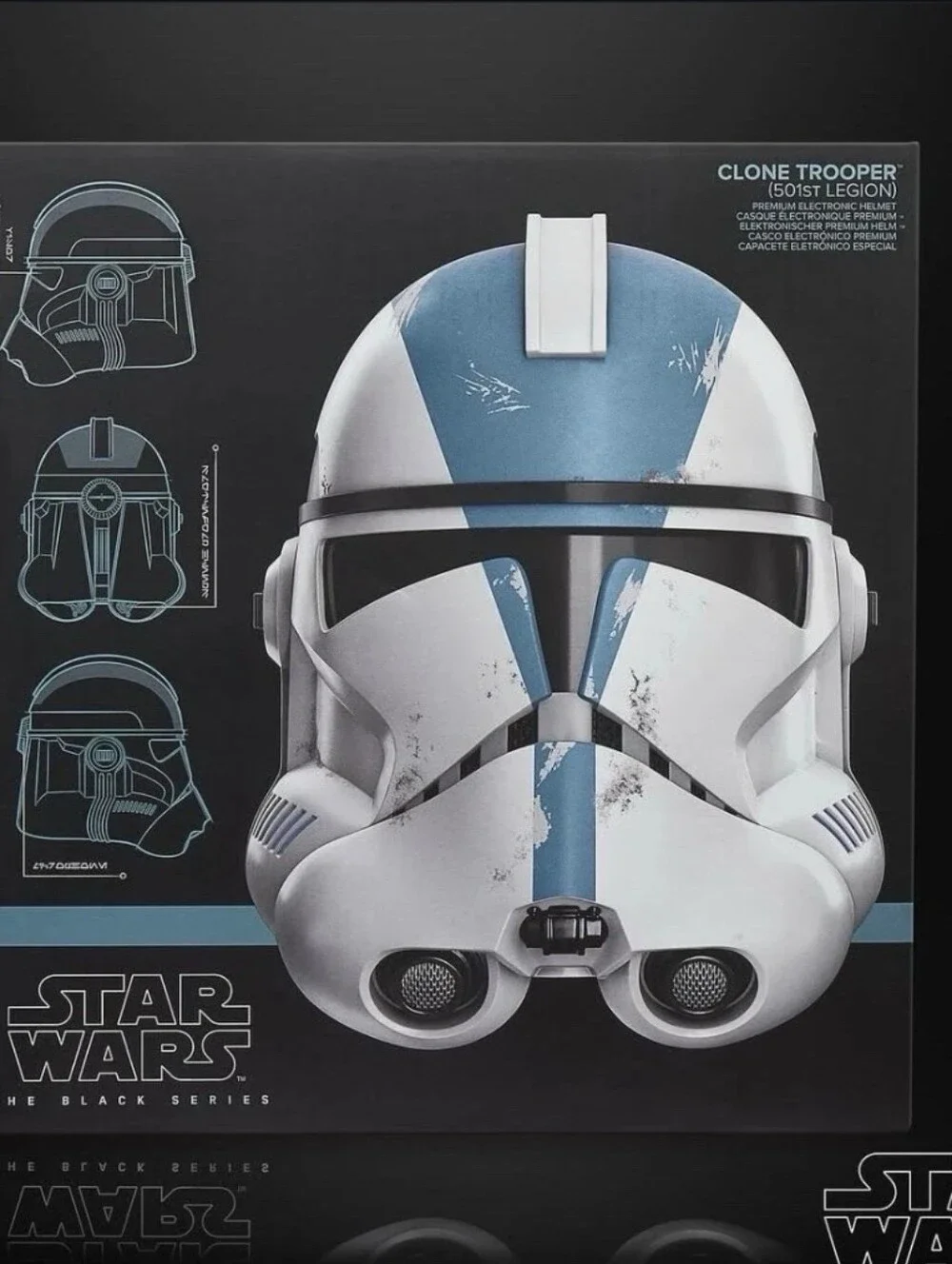 Star Wars Black Series 501st Clone Trooper Legion Helmet